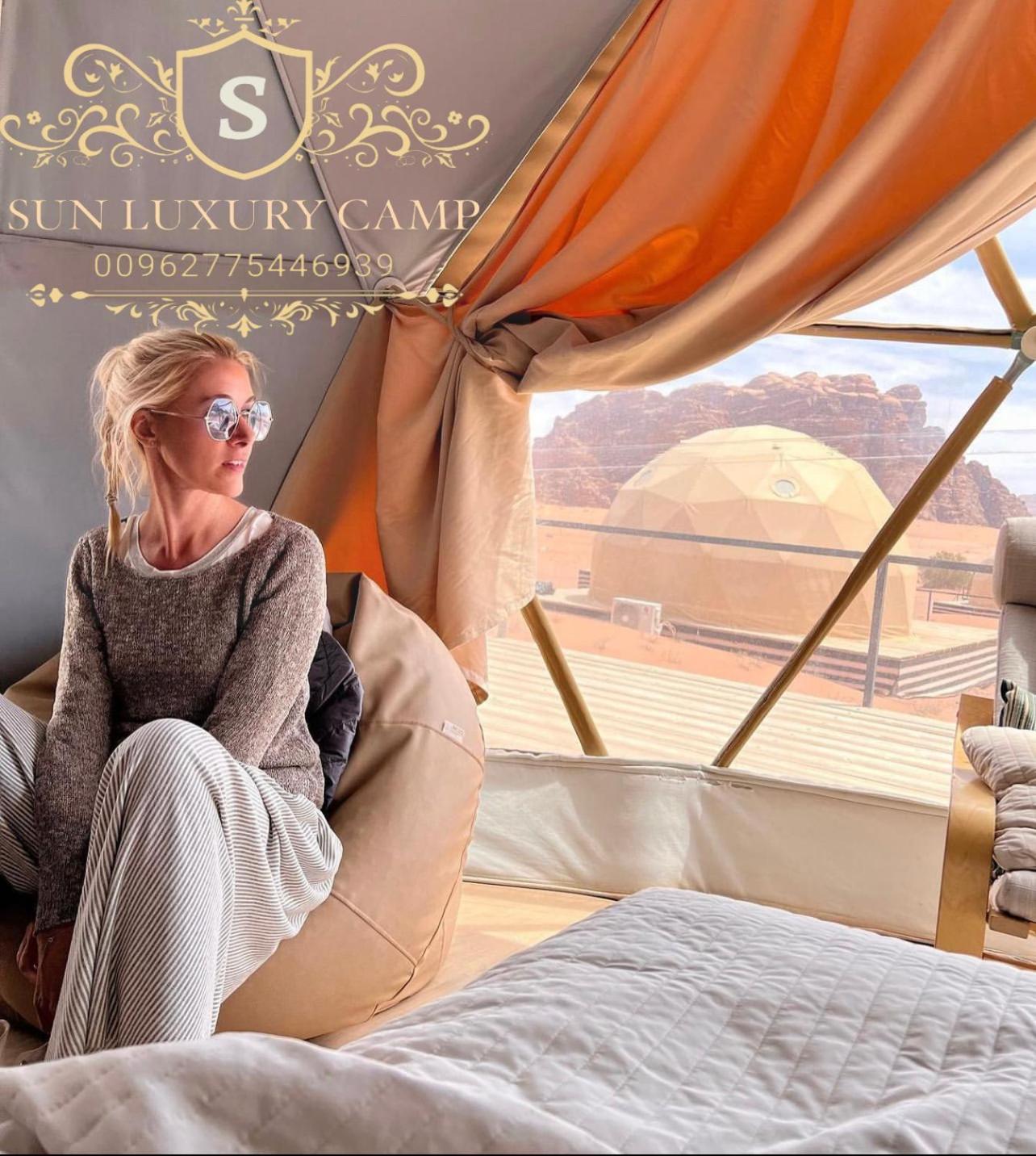 Sun Luxury Camp &Tour Wadi Rum Exterior foto