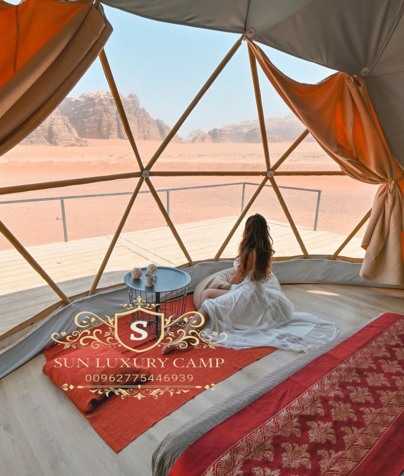 Sun Luxury Camp &Tour Wadi Rum Exterior foto